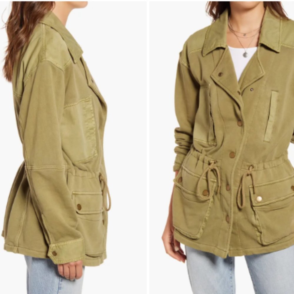 Free People Saturday Utility Jacket - Picture 3 of 17